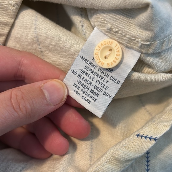 Mirage Texas Rangers men’s vintage style button down baseball jersey size XL - Picture 11 of 11